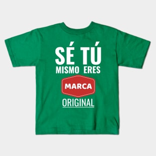 Eres marca original. Kids T-Shirt